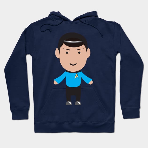 DeadFamous - Dr. Spock Hoodie by WallHello